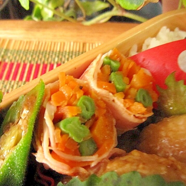 お弁当おかず 人参とインゲンのベーコン巻き レシピ 作り方 By Cappuccio1124 楽天レシピ お弁当おかず 人参とインゲンのベーコン巻き レシピ 作り方 By Cappuccio1124 楽天レシピ